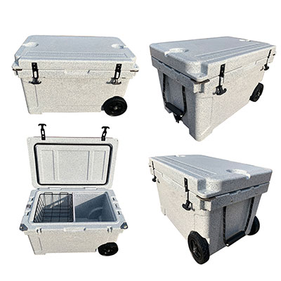 47 QT WHEELED COOLER BOX