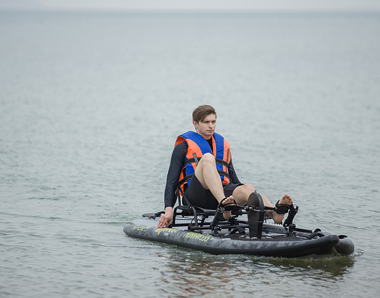 11' pedal drive fishing SUP AIR
